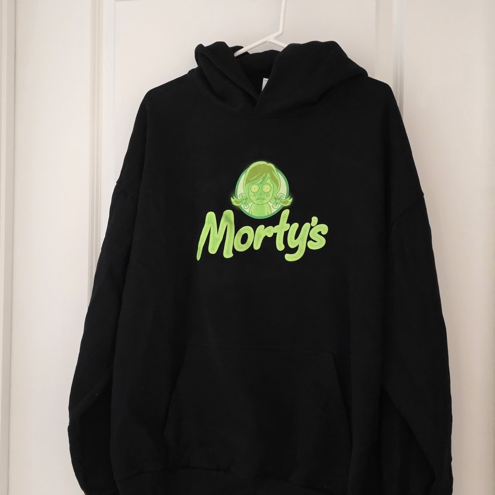 Uber Eats Wendy's X Rick & Morty Hoodie